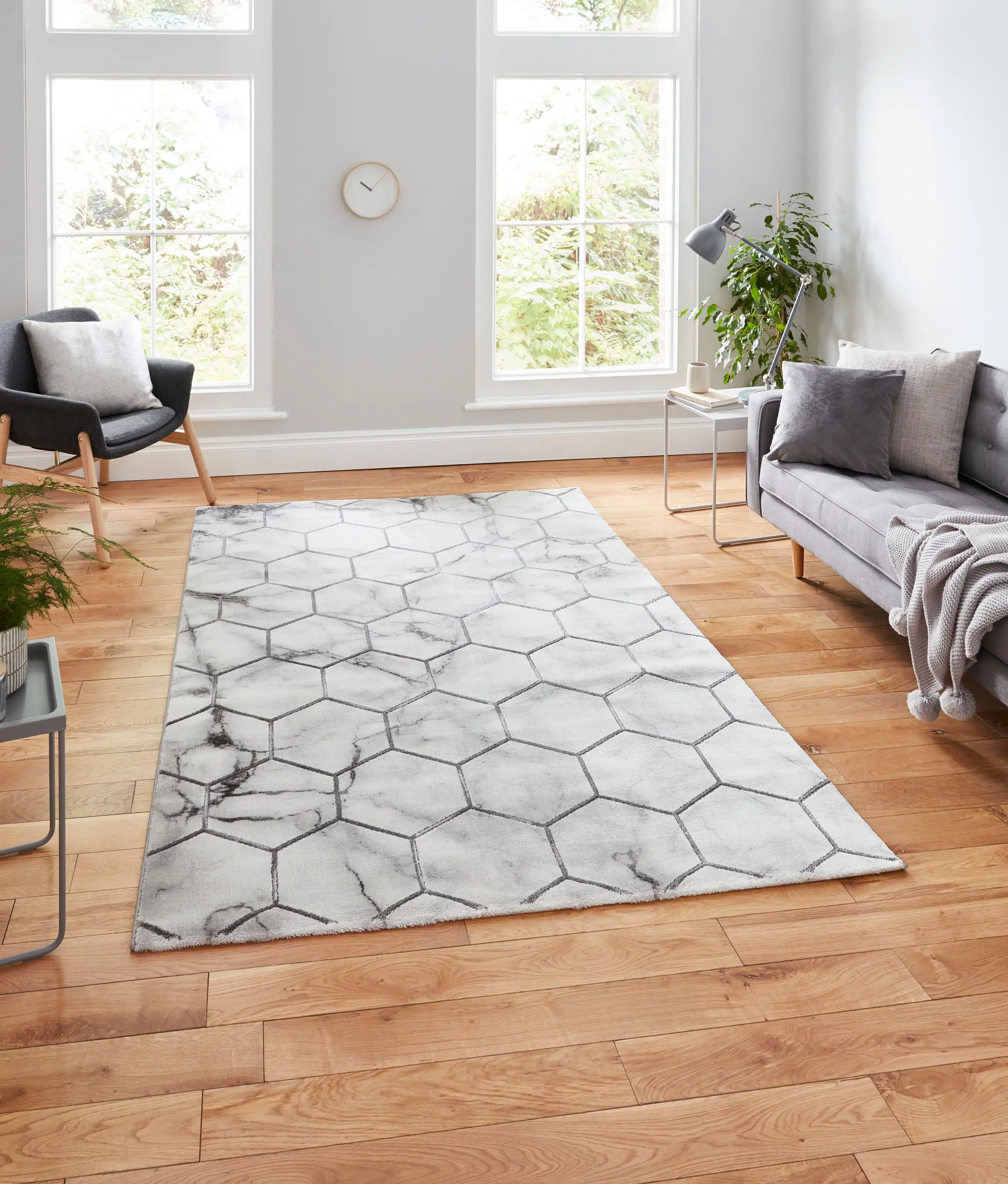 Craft NG719 Grey Silver Rug