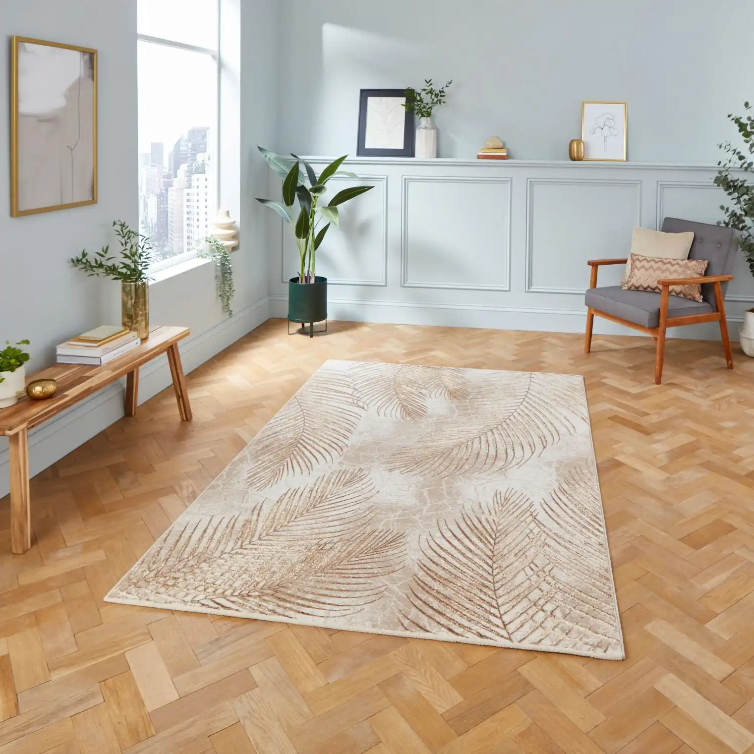 Creation 50051 Beige Bronze Rug