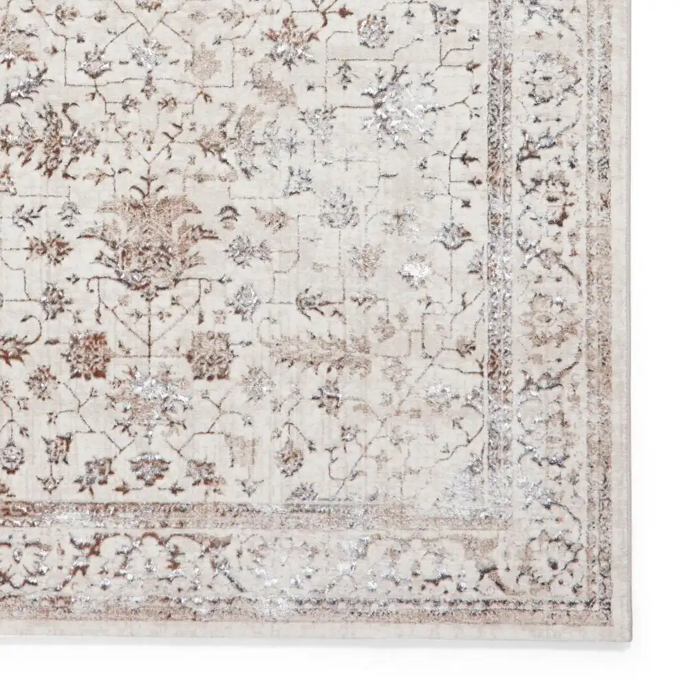 Creation 50112 Beige Silver Rug - Image 6