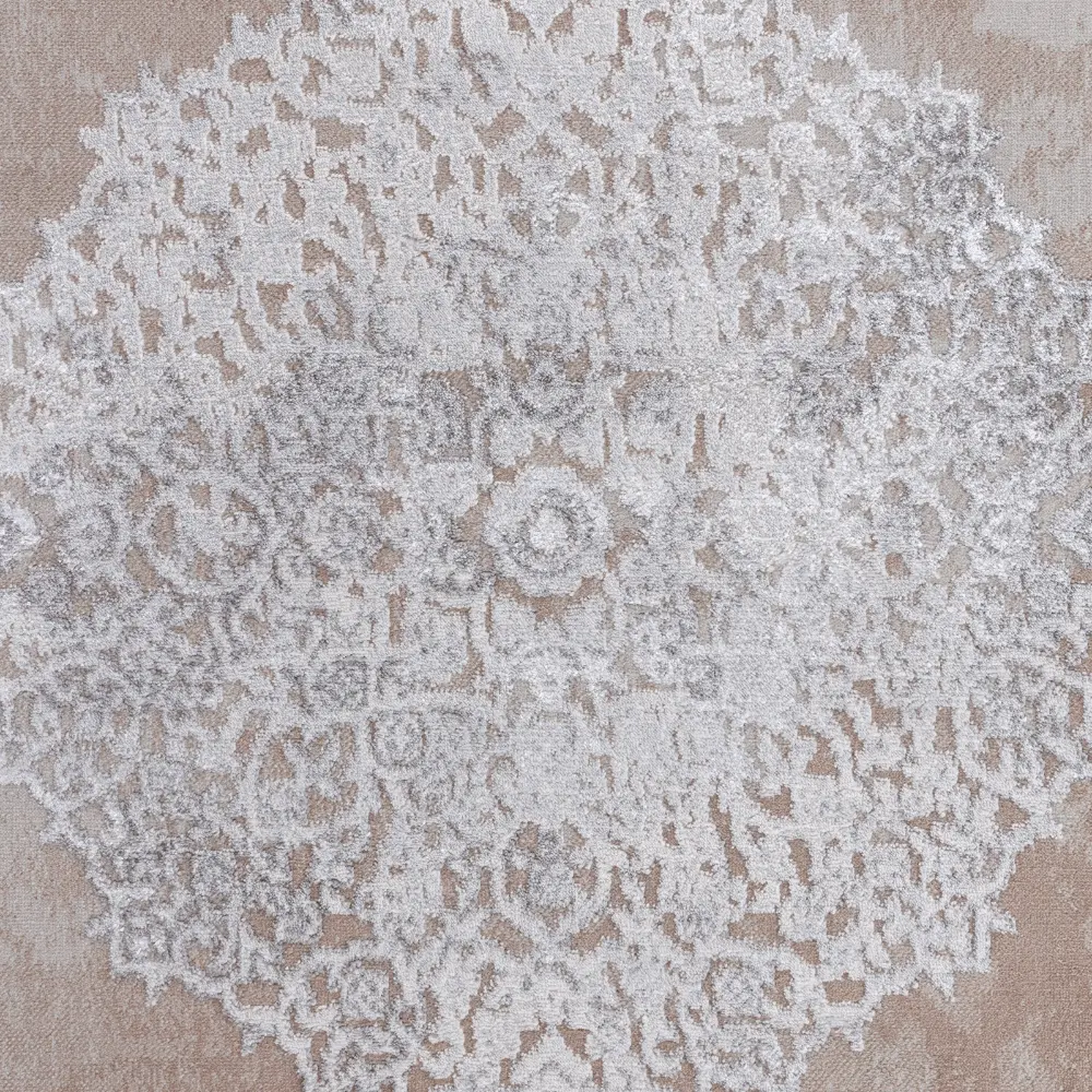 Defne Vintage Oriental Boho Beige/White Rug - Image 13