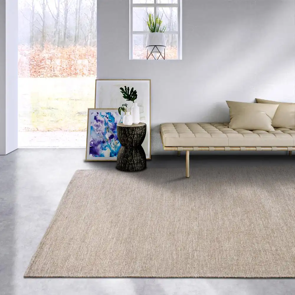 Delhi 106053 Linen White Rug