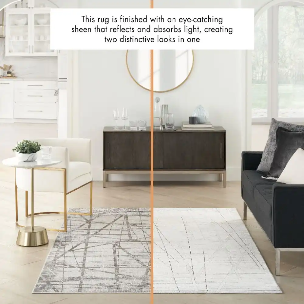 Desire Nourison DSR03 GREY SILVER Rug - Image 2