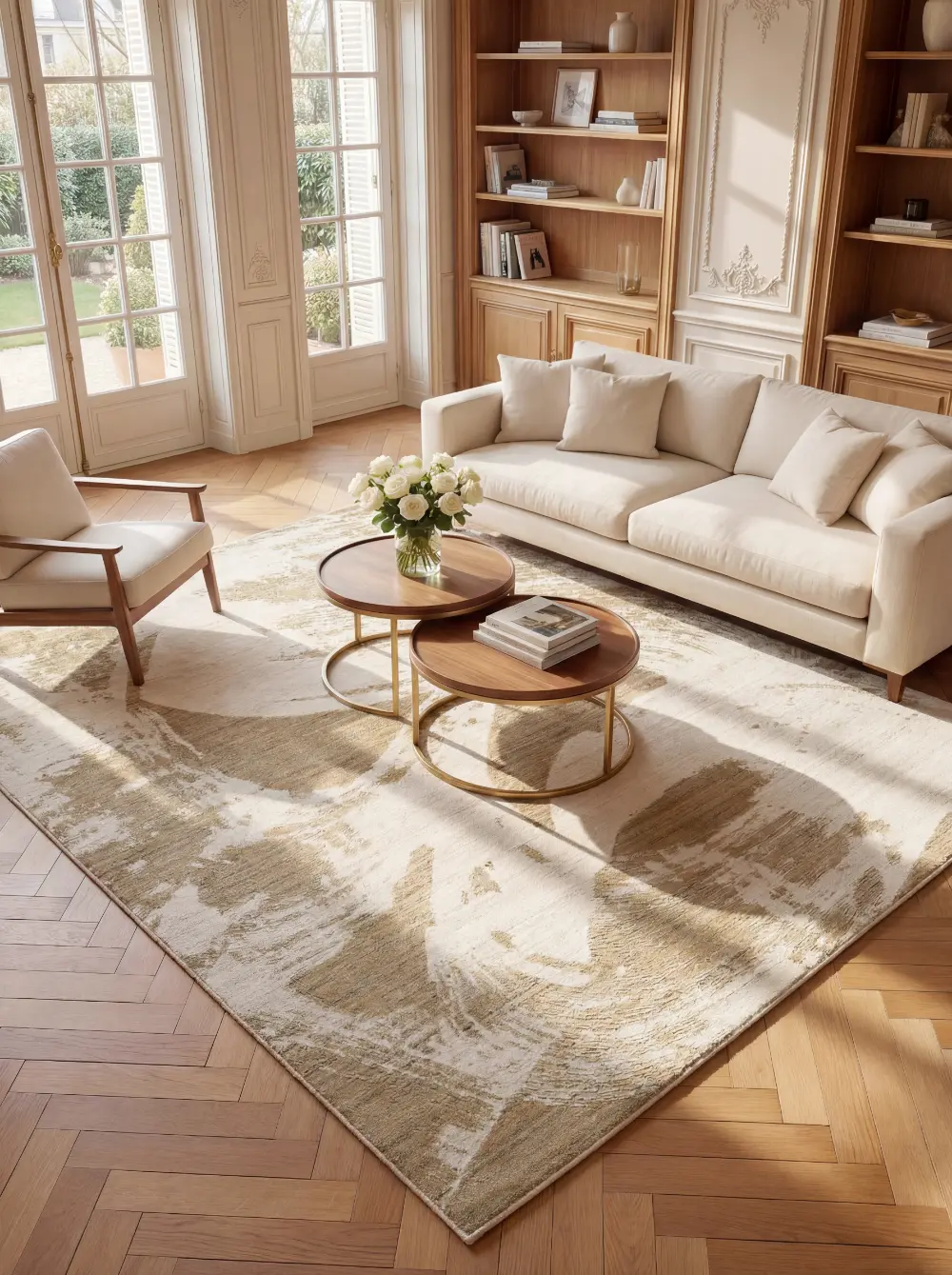 Dune DU 155 Ivory Mink Rug