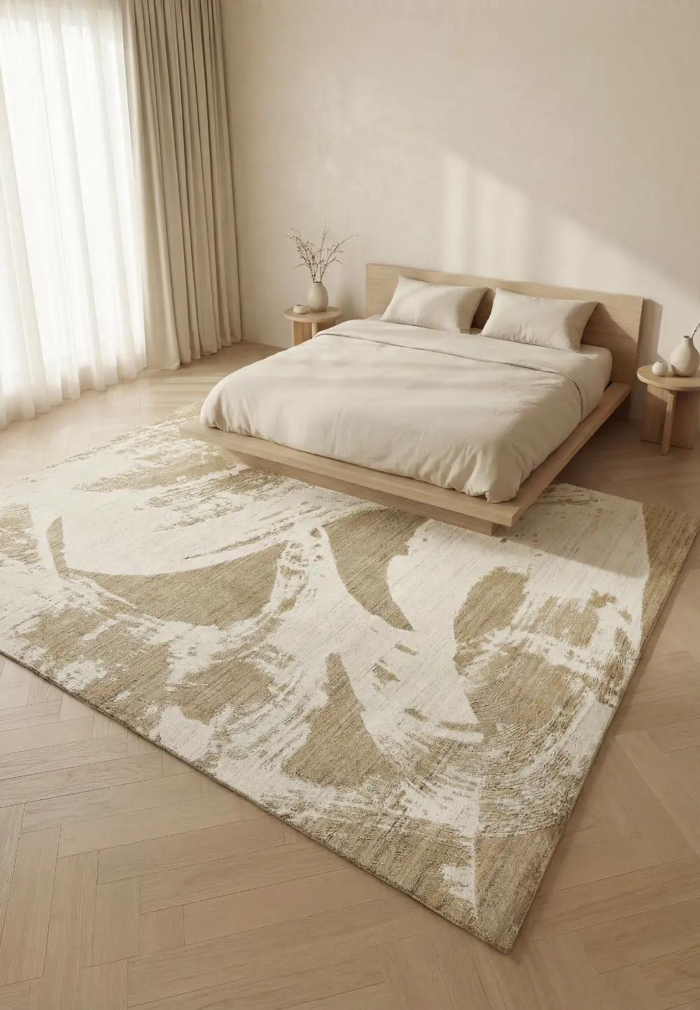 Dune DU 155 Ivory Mink Rug - Image 2
