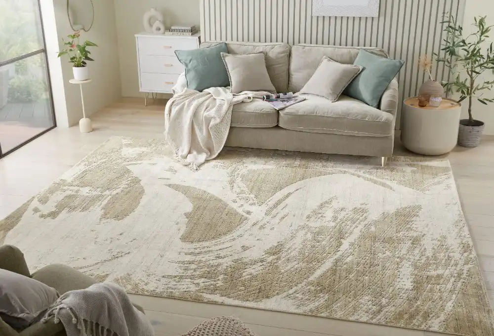 Dune DU 155 Ivory Mink Rug - Image 3