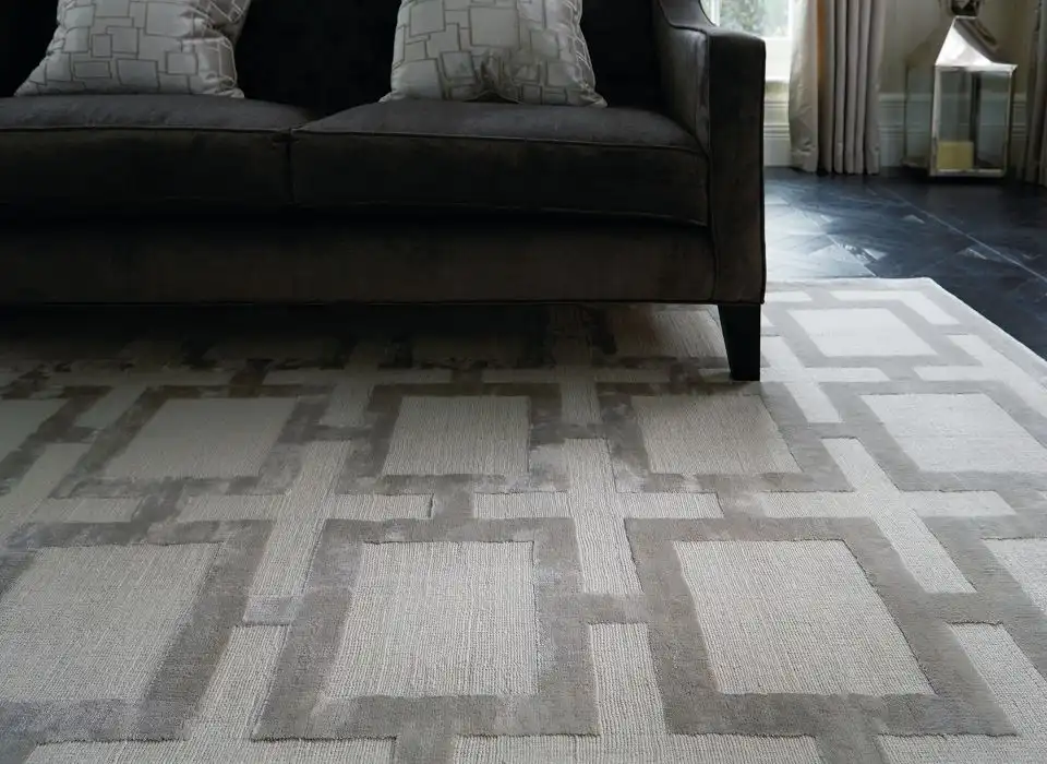 Eaton Silver Rug