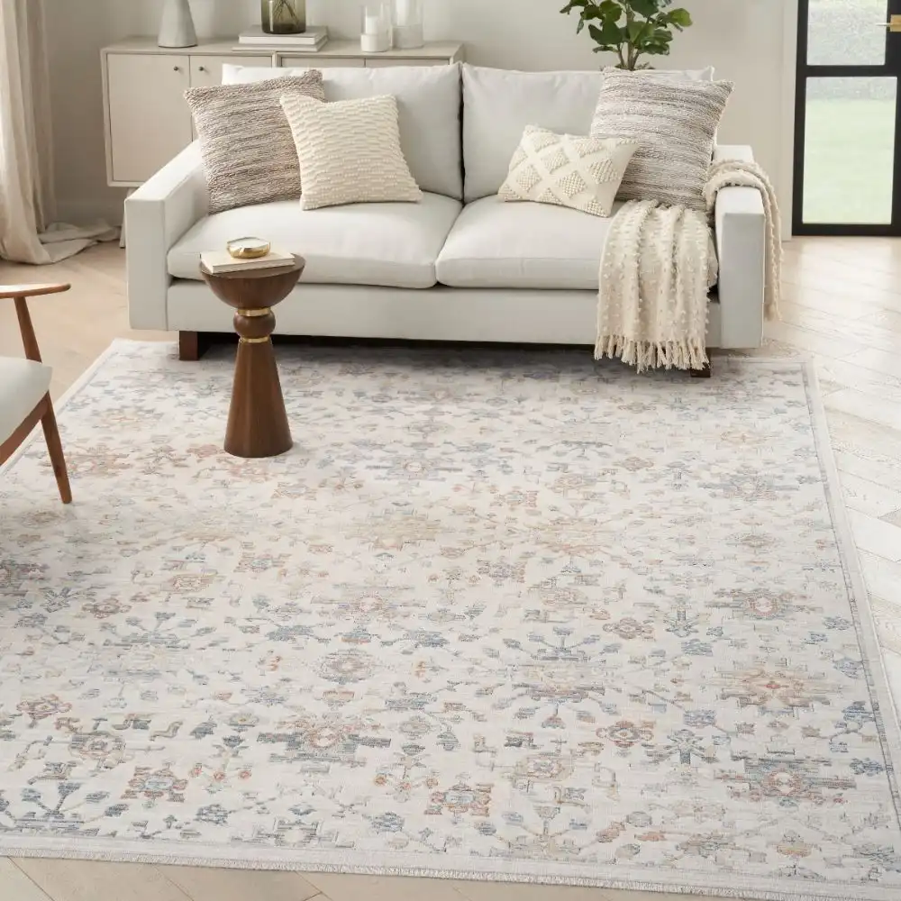 Elegant Heirlooms ELH 02 Ivory Grey Rug