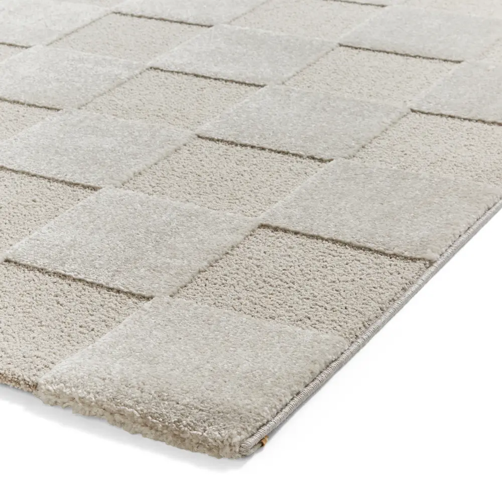Elio 69924 Silver Modern Geometric Rug - Image 3