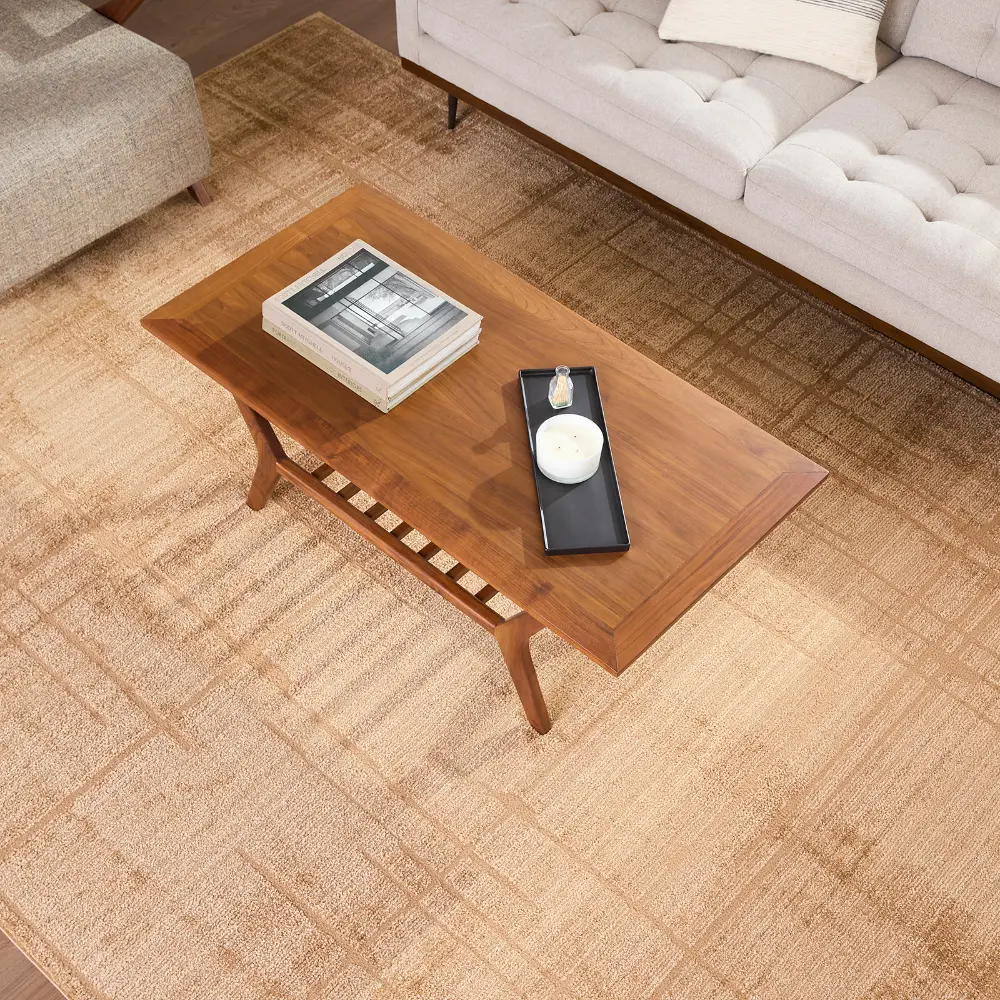 Elle Decor Alma Modern Brown Taupe Graphic Living Dining Bedroom Rug EDAL2303