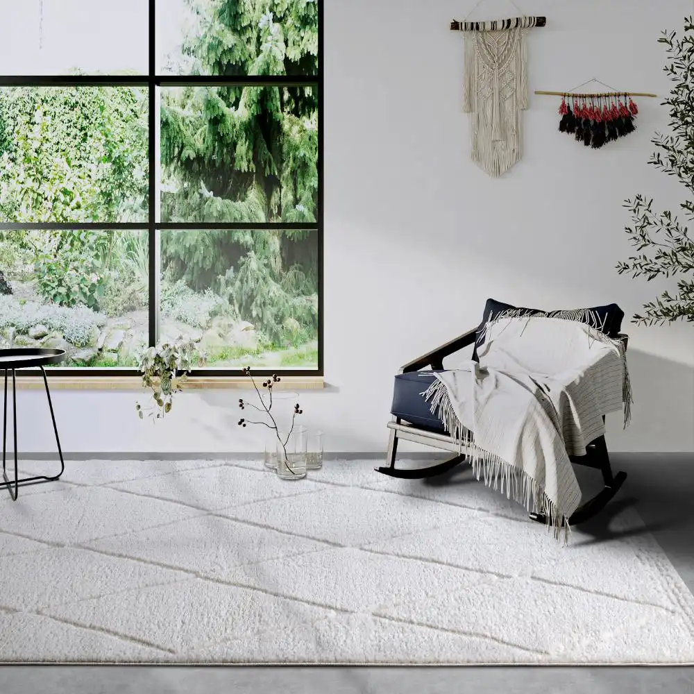 Elle Gallery 106083 Cream White Rug