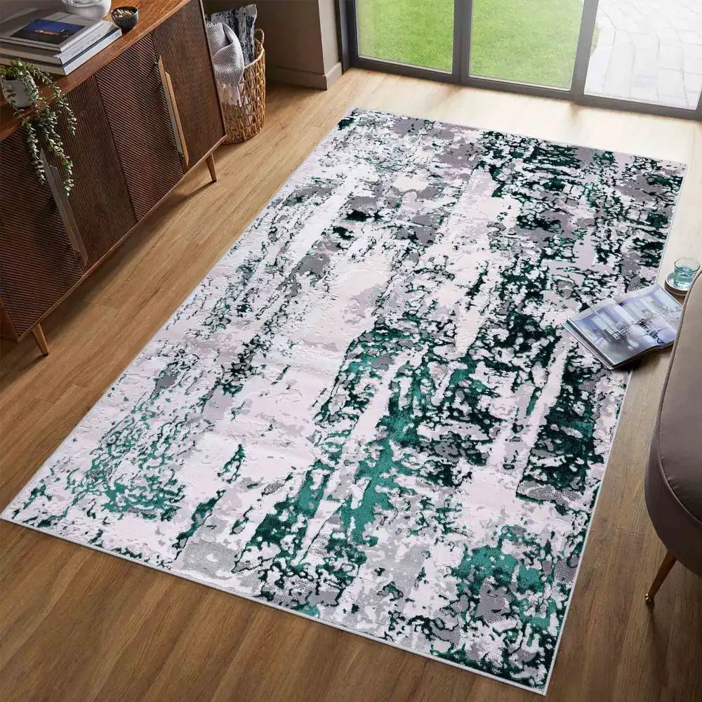 Emperor 320 Styra Aqua Rug