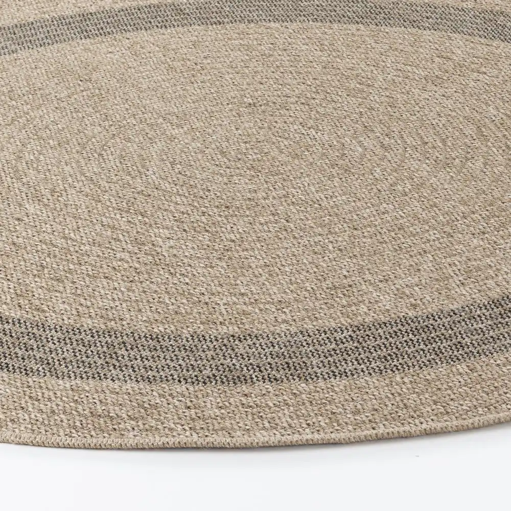 Rhonda In- & Outdoor Cottage Jute-Look Beige/Brown Rug - Image 5