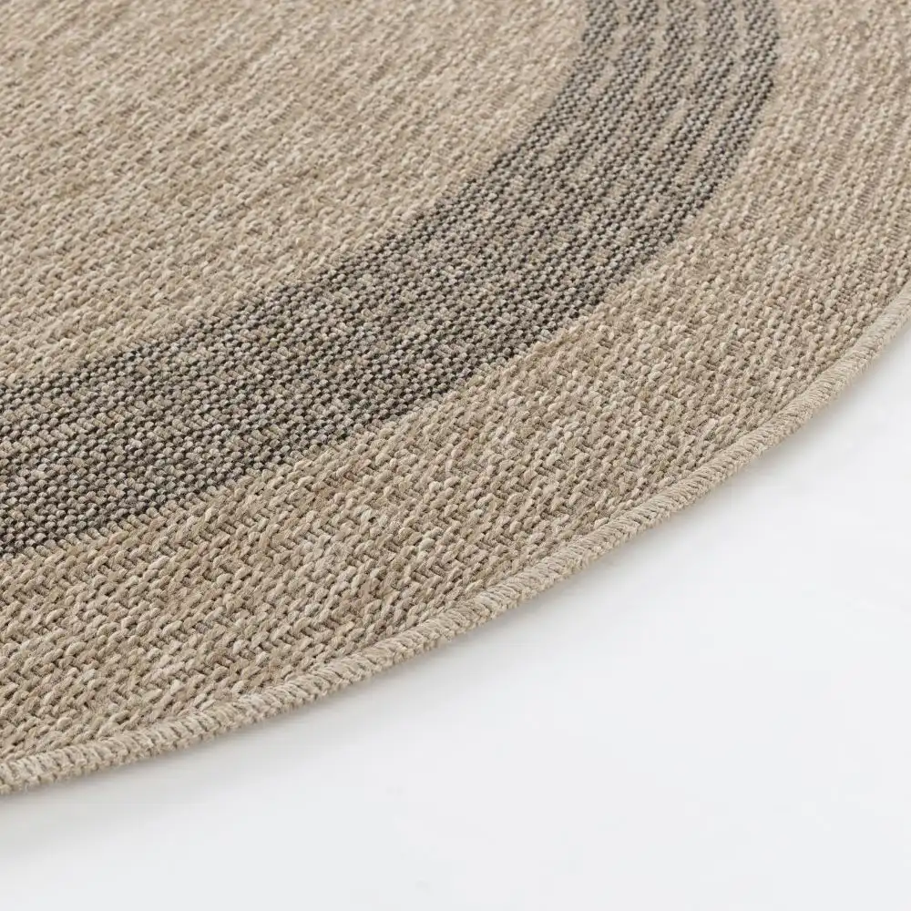Rhonda In- & Outdoor Cottage Jute-Look Beige/Brown Rug - Image 8