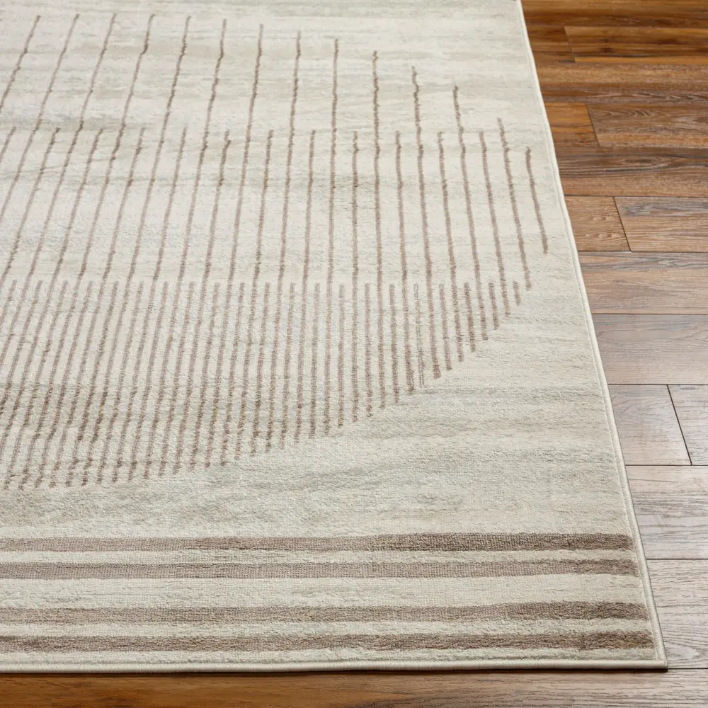 Enso Scandi Geometric Light Brown Rug - Image 5