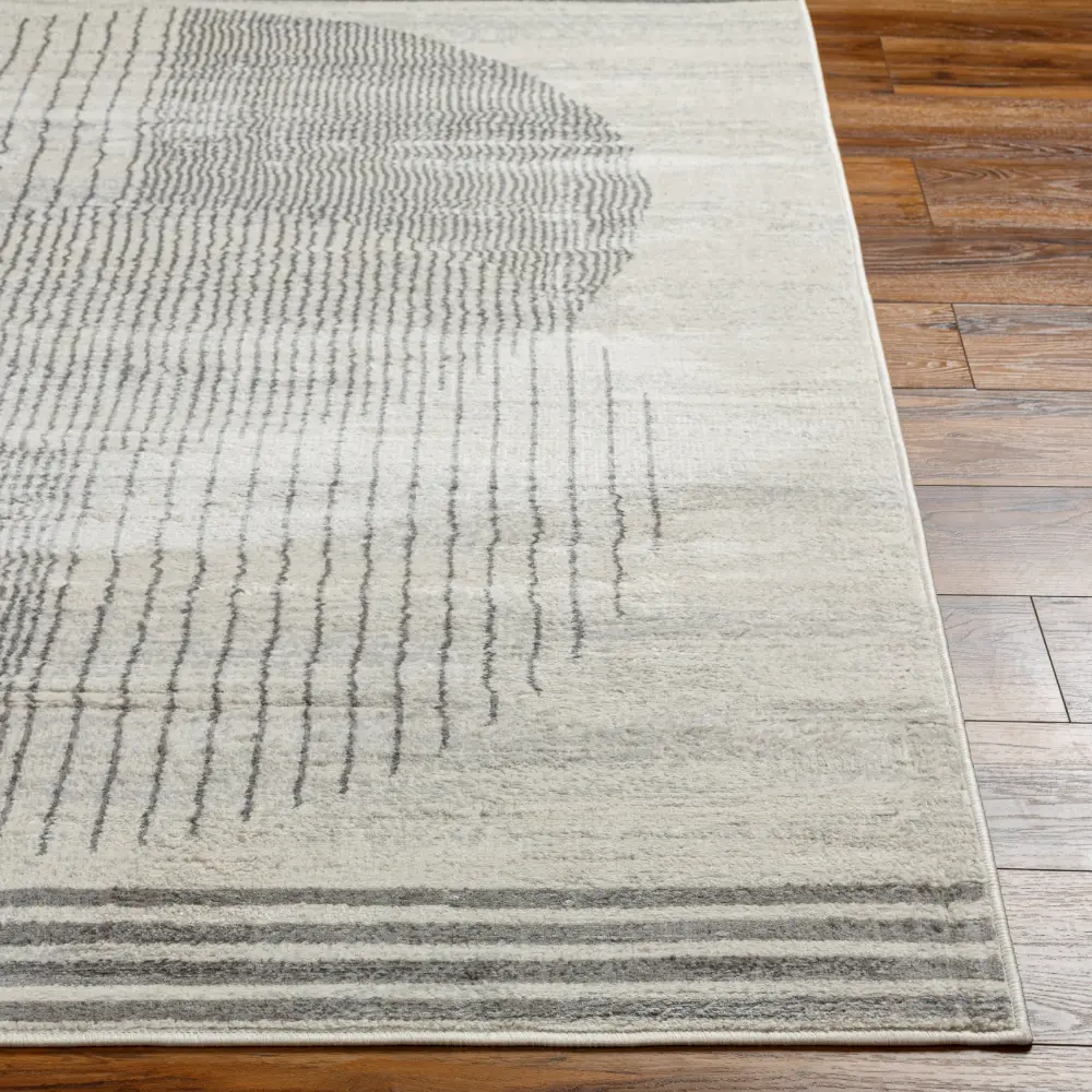 Enso2 Scandi Geometric Grey Rug - Image 9