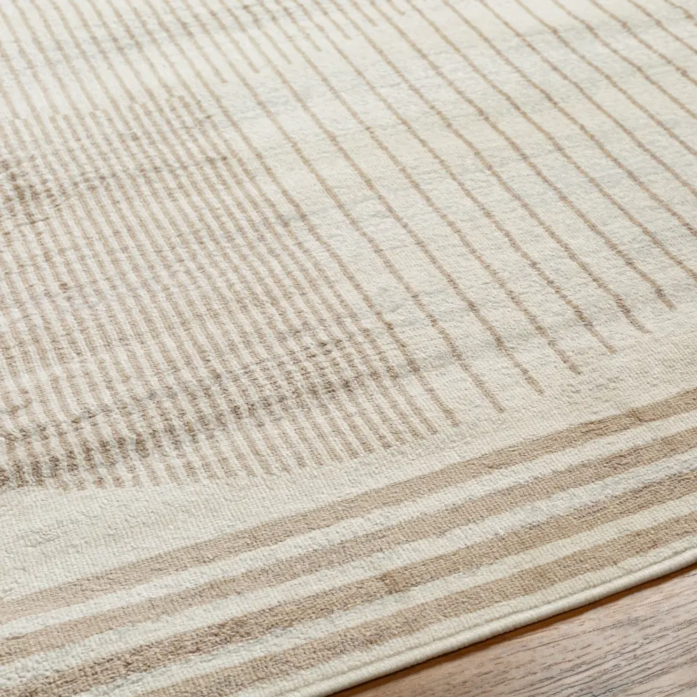 Enso2 Scandi Geometric Light Brown Rug - Image 6