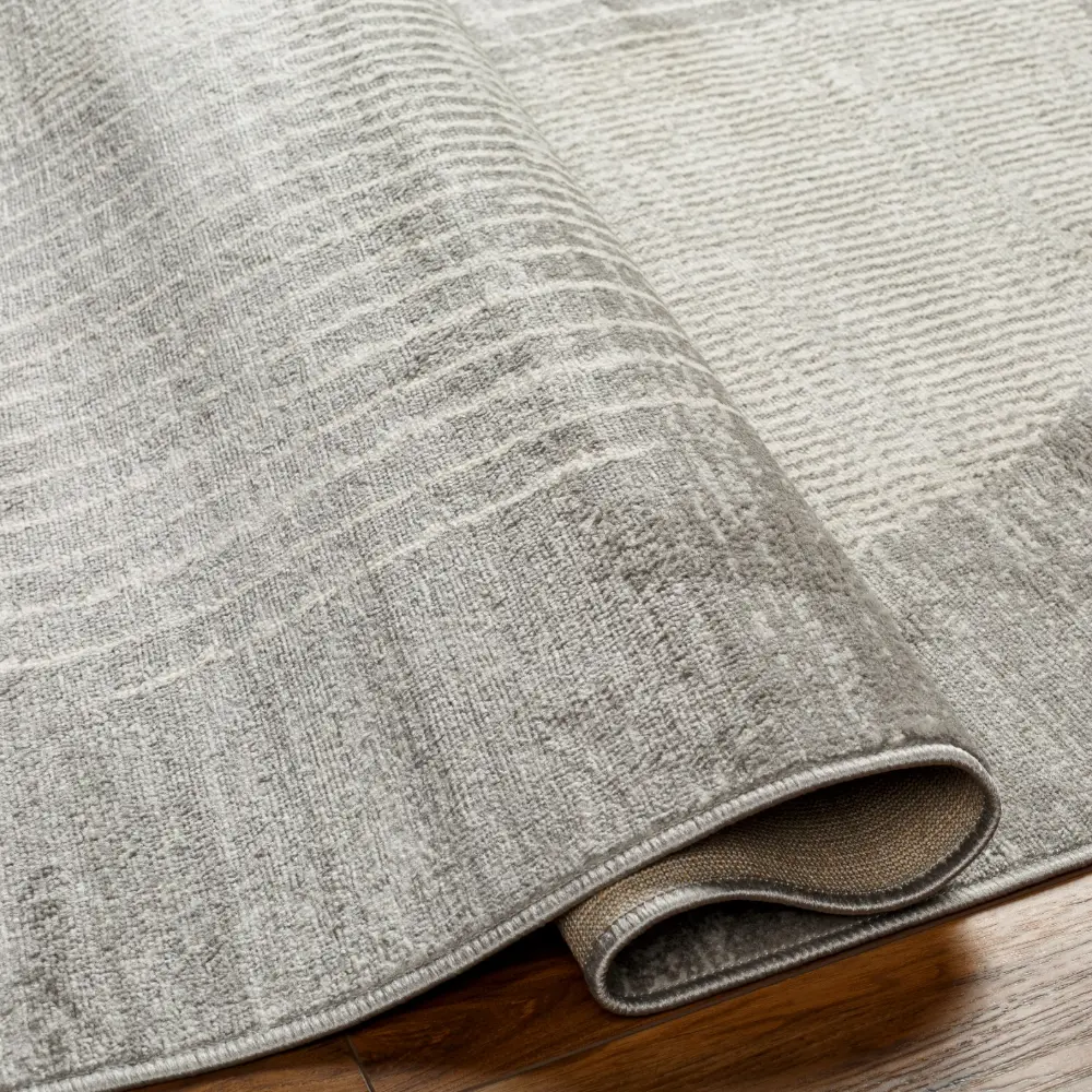 Enso2 Scandi Geometric Light Grey Rug - Image 4