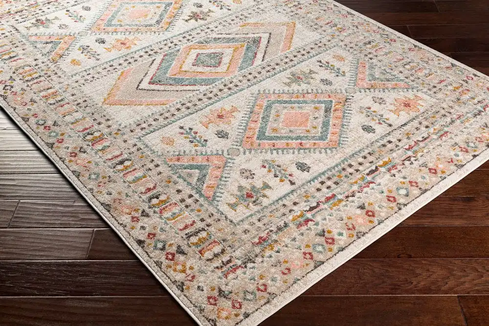 Evelyn Vintage Oriental Boho Brick Rug