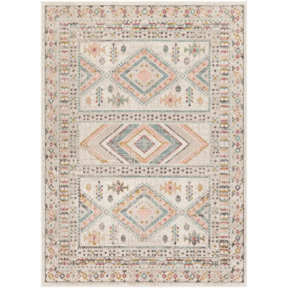 Evelyn Vintage Oriental Boho Brick Rug - Image 10