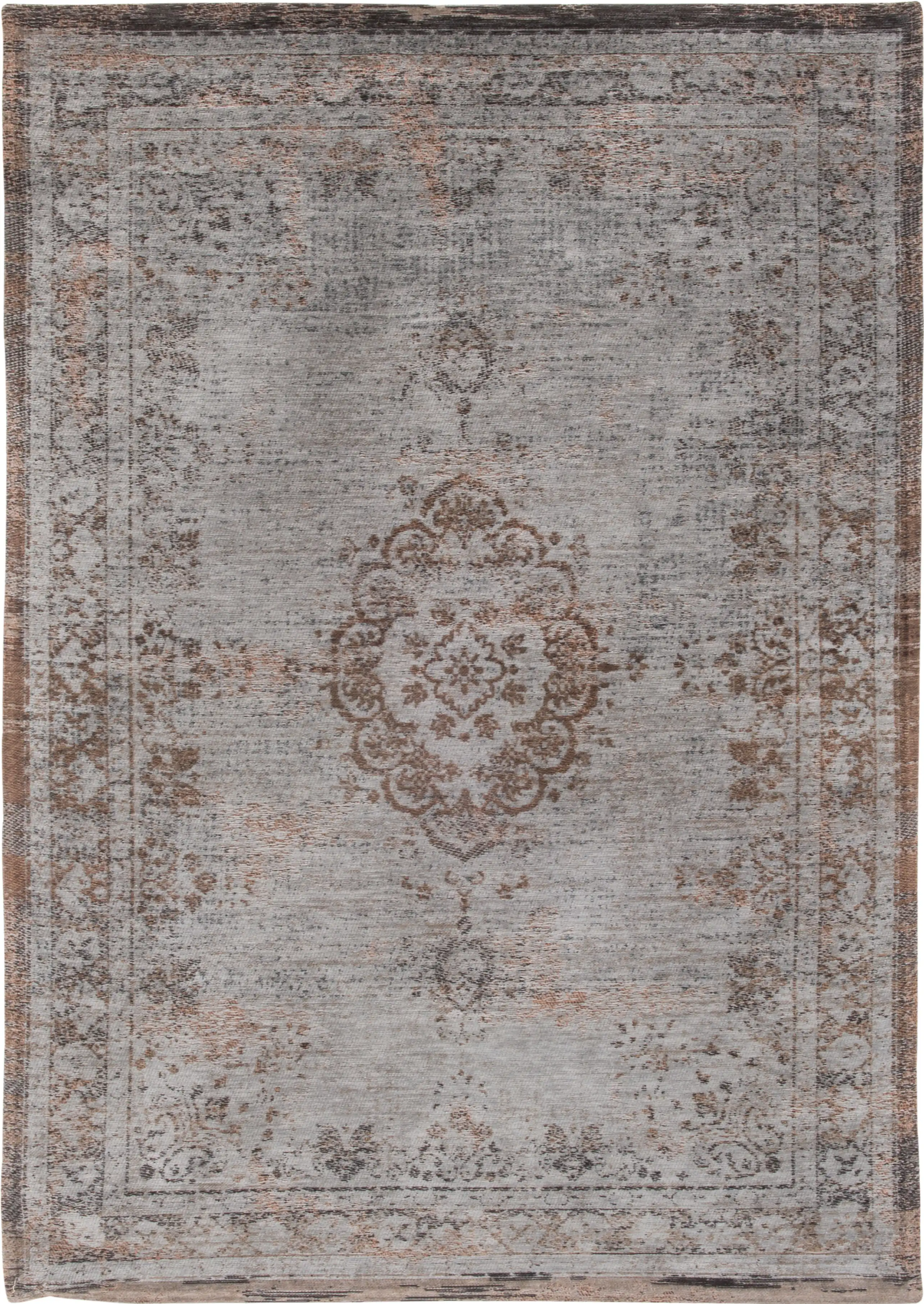 Fading World 8257 Grey Ebony Washable Rug - Image 4
