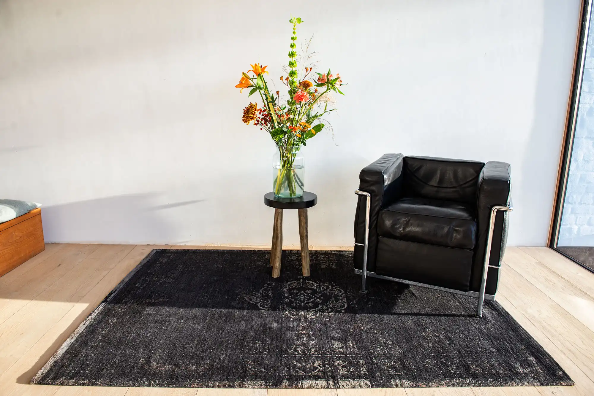 Fading World 8263 Mineral Black Washable Rug - Image 6