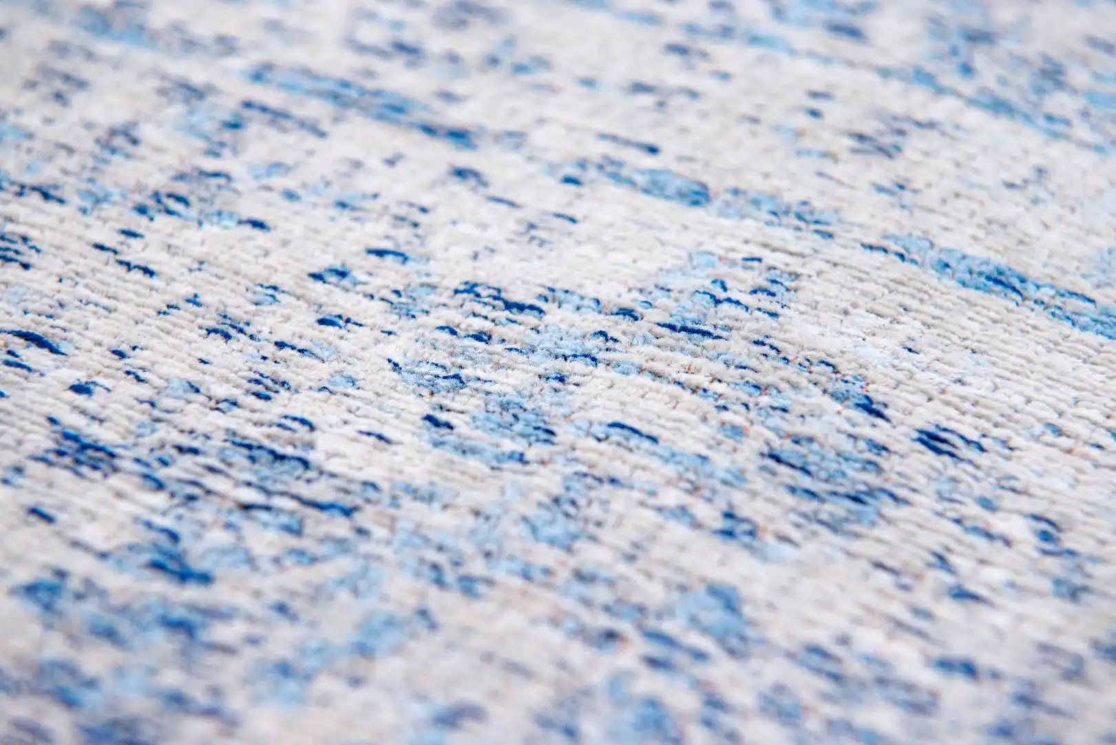 Fading World Medallion 9065 Grey Jeans Washable Rug - Image 4