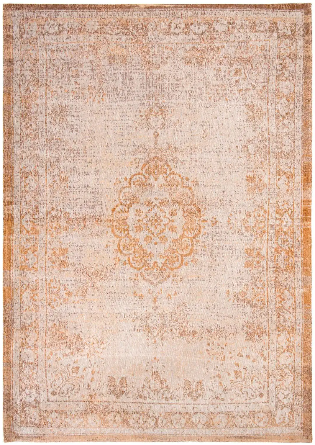 Fading World Medallion 9067 Salmon Washable Rug - Image 2