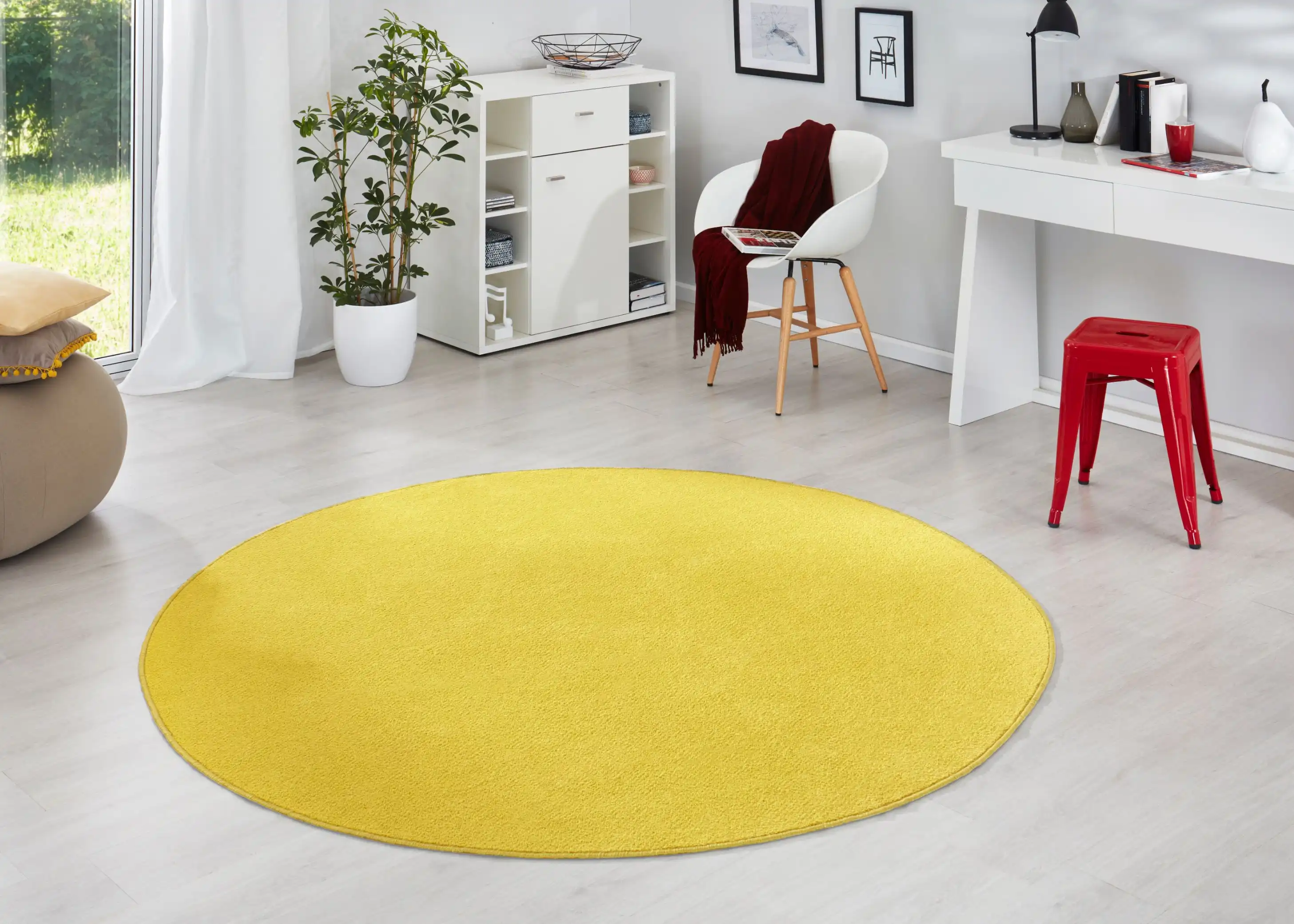 Fancy 103002 Yellow Rug - Image 5