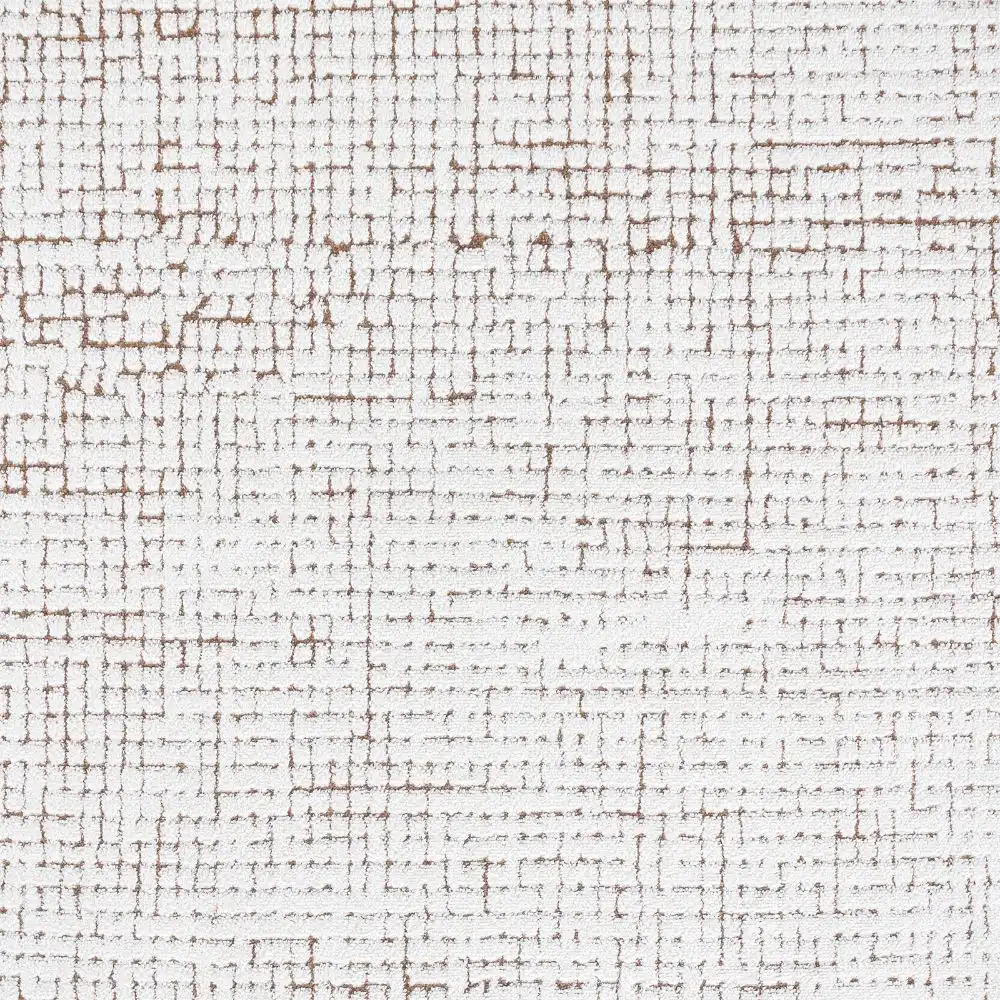 Amandine Scandi Modern High Pile Ivory/Brown Rug - Image 7