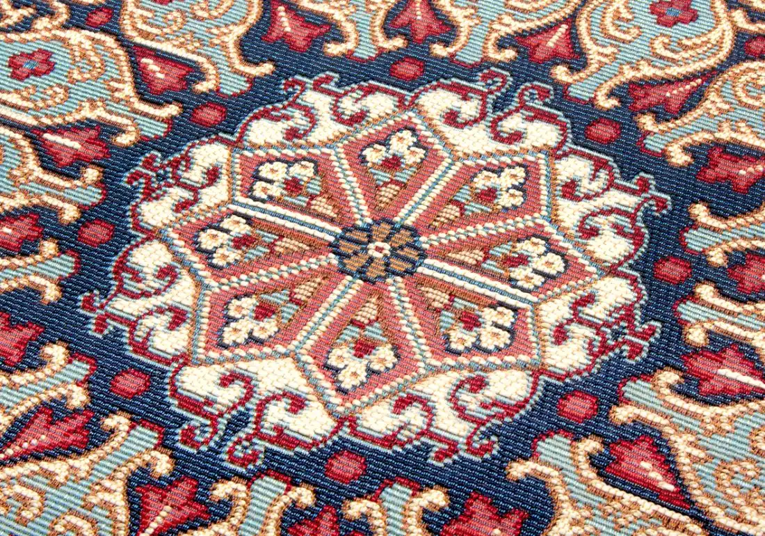 Flair Orient Indoor Outdoor 105716 Red Blue Rug - Image 3
