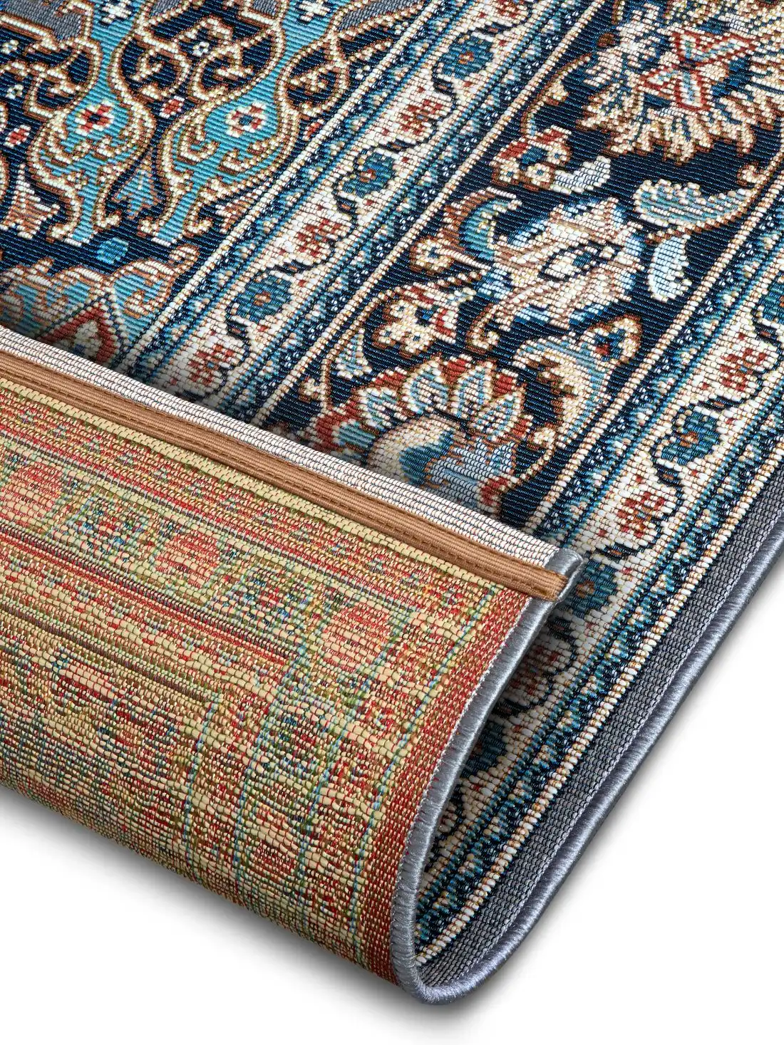 Flair Orient Indoor Outdoor 105717 Grey Blue Rug - Image 5