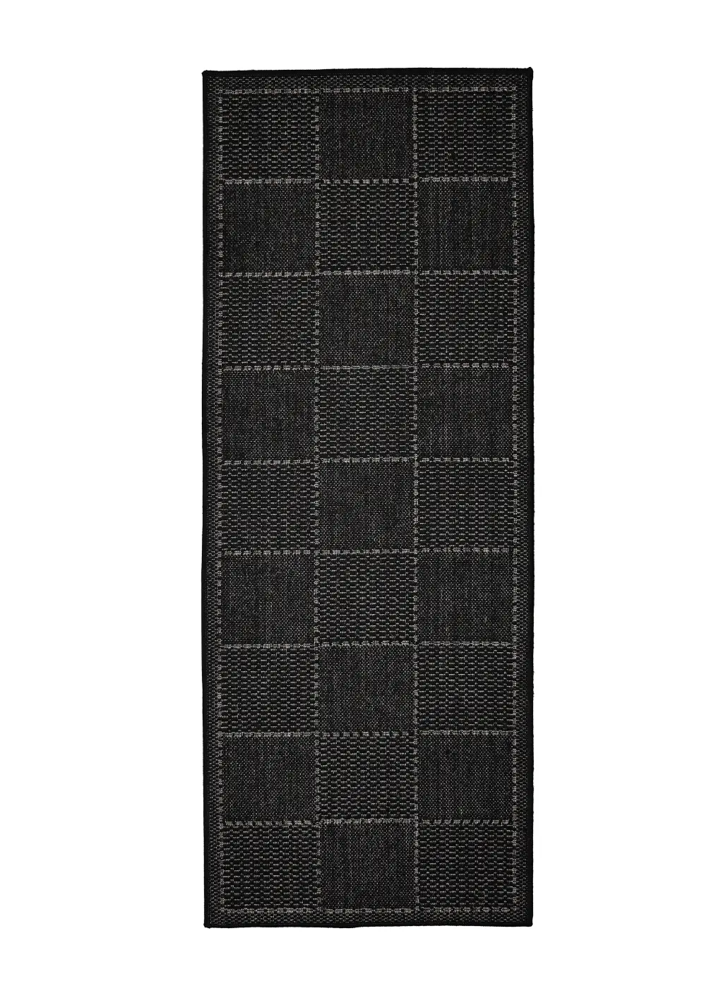 FLATWEAVE GEL Check New Black - Image 7