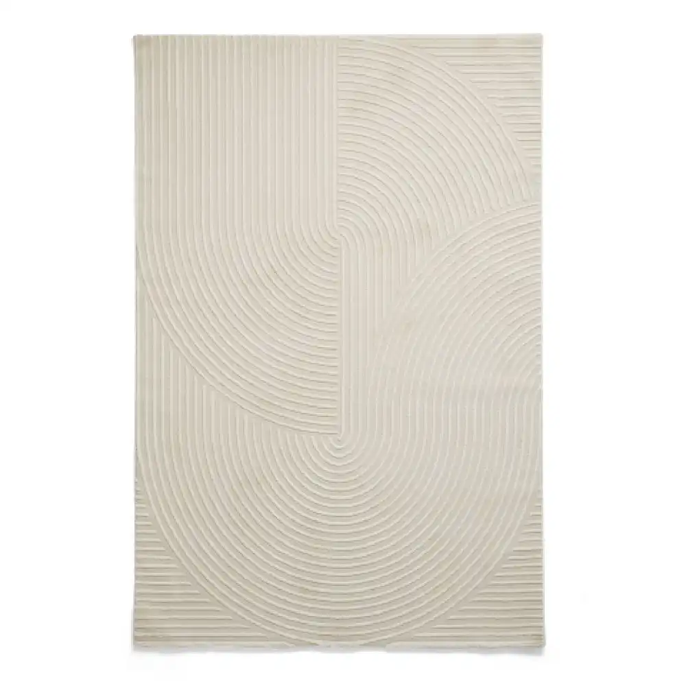 Flores Washable by Think 1924 Cream Rug - Image 3