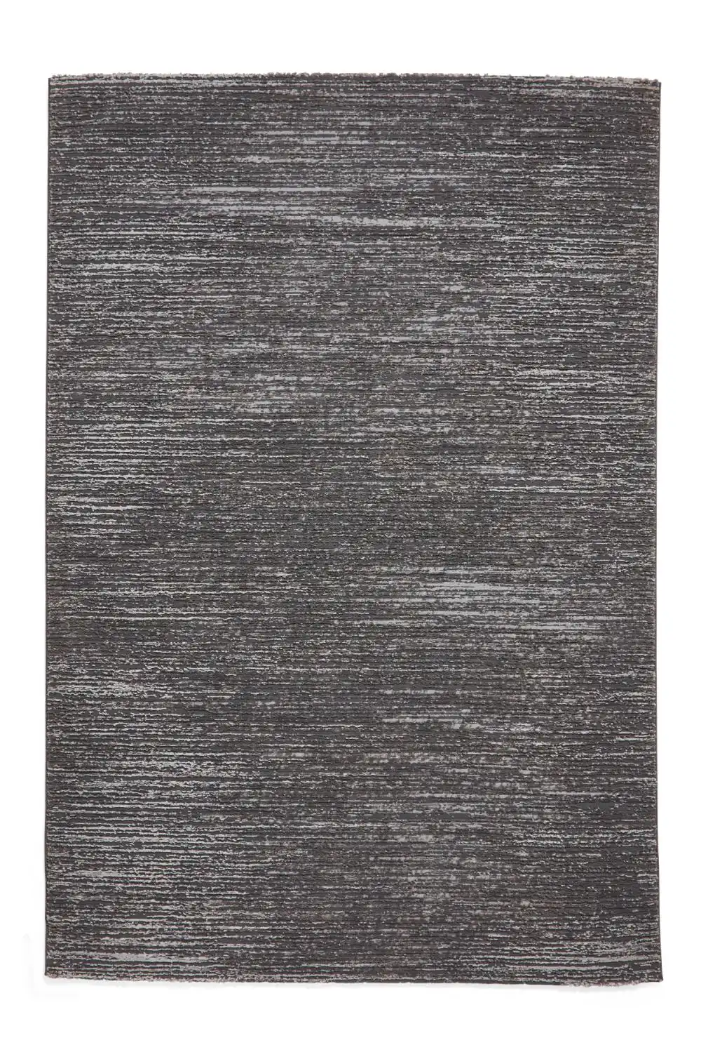 Flores Washable by Think 1930 Charcoal Rug - Image 3
