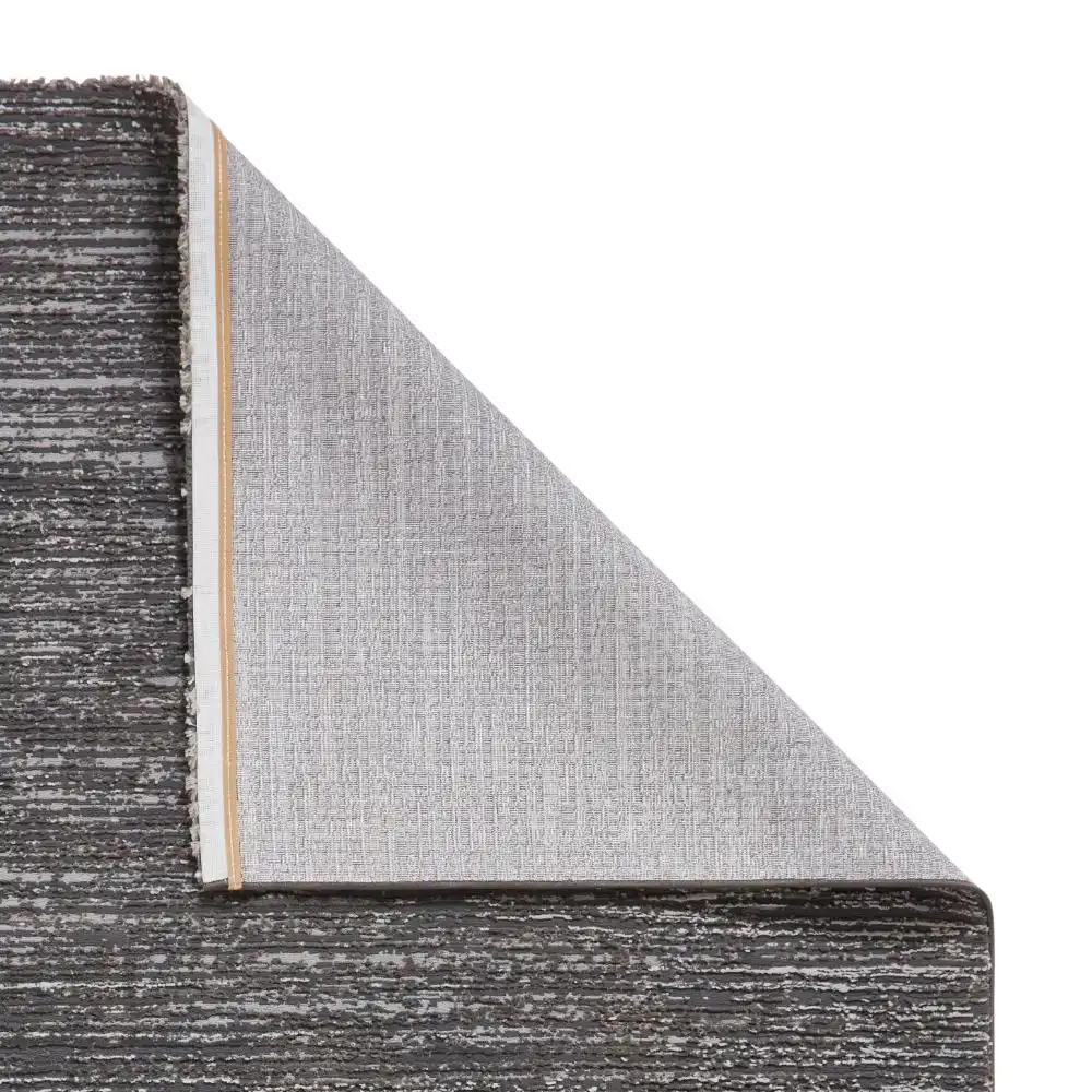 Flores Washable by Think 1930 Charcoal Rug - Image 4