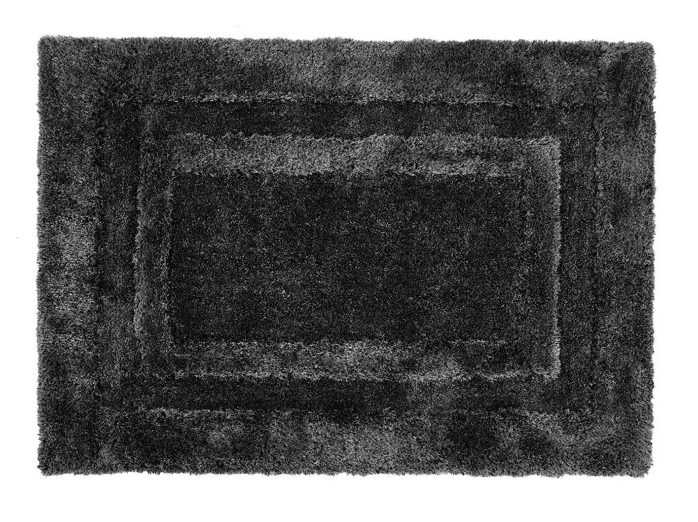 Frame Charcoal Rug - Image 5