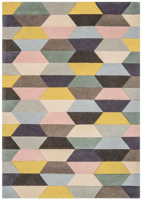 Funk Funk Honeycomb Pastel Rug