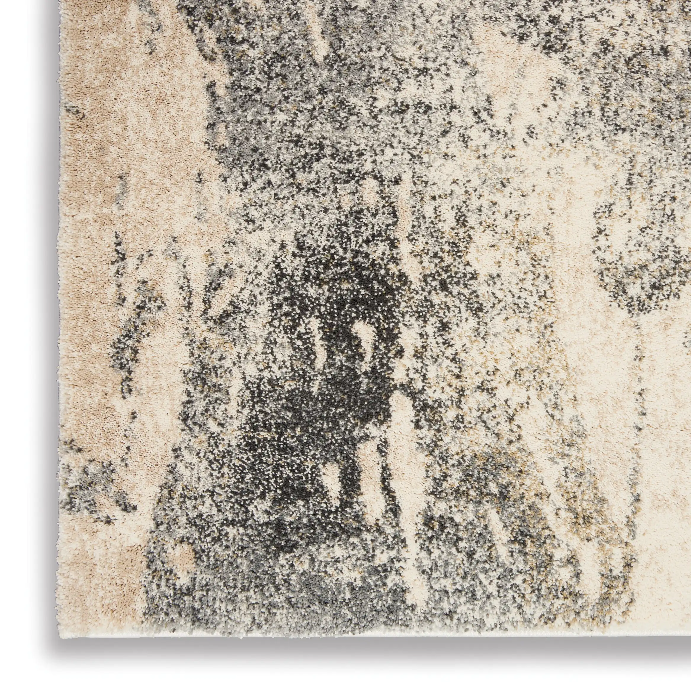 Fusion Nourison FSS16 Cream Grey Rug - Image 3