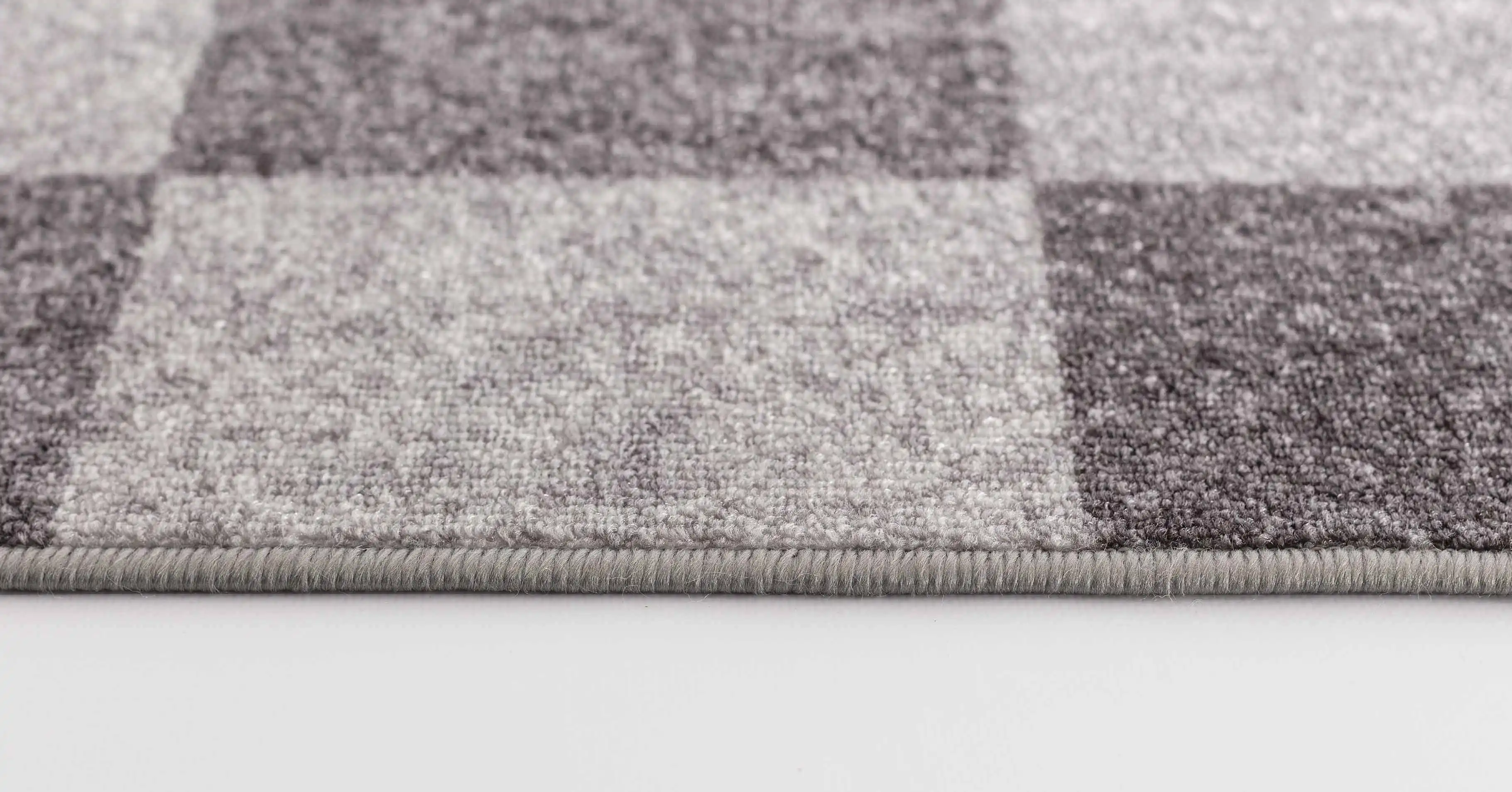 Washable Gel-Back Havana Square Grey Rug - Image 4