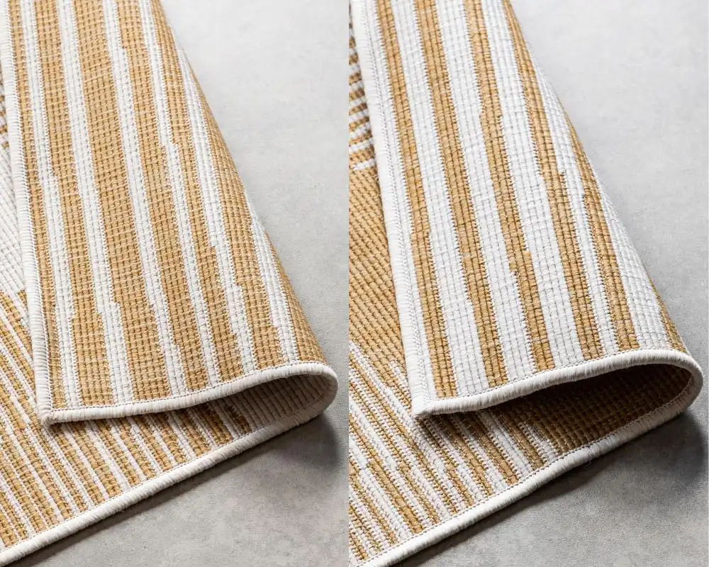 Gemini Reversible 106017 Ochre Rug - Image 5