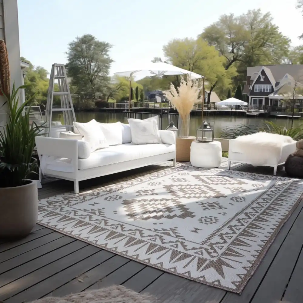 Gemini Reversible 106021 Linen Rug - Image 2