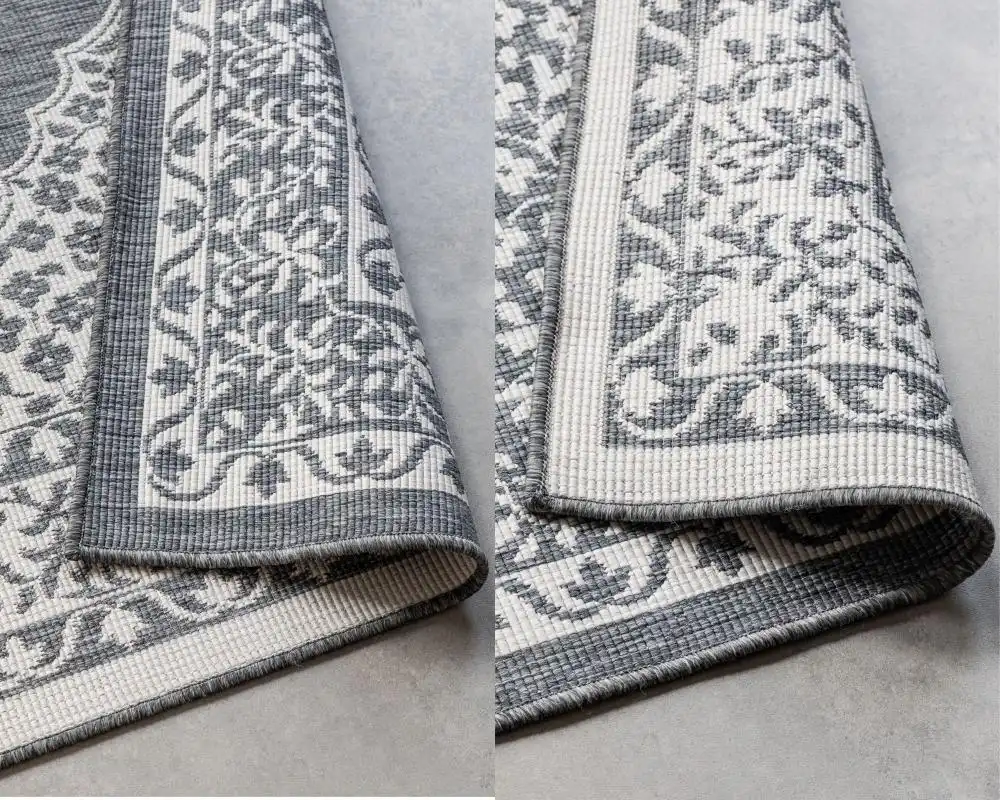 Gemini Reversible 106023 Silver Rug - Image 6