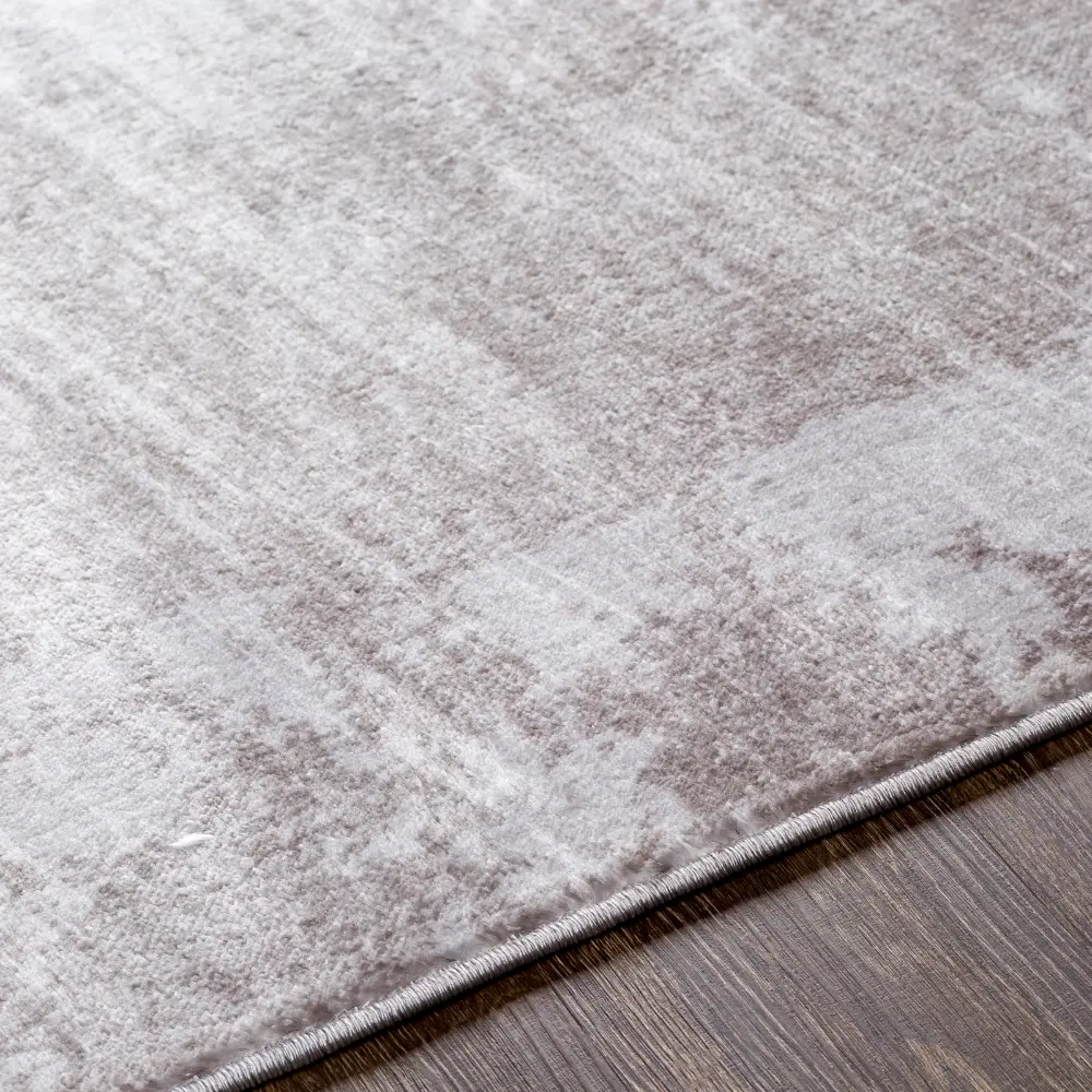 Giulia Abstract Modern Marble Light Grey Rug - Image 6