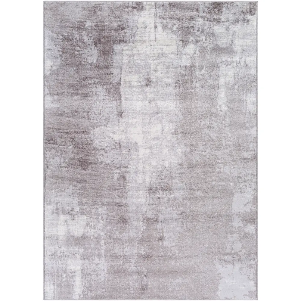 Giulia Abstract Modern Marble Light Grey Rug - Image 7