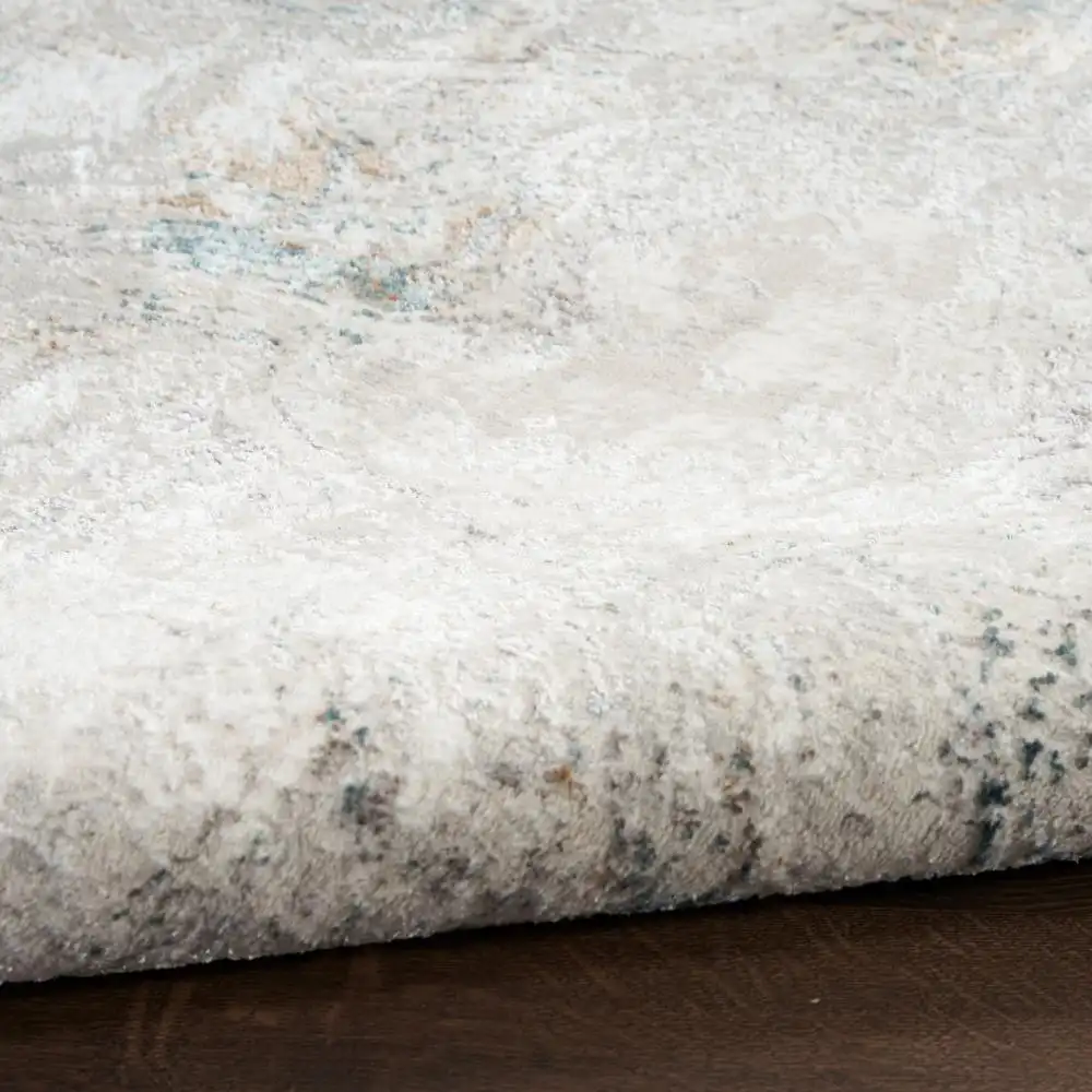 Glitz Nourison GLZ20 Grey Multi Rug - Image 4