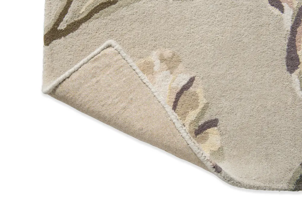 Gosford Laura Ashley Natural/Sage Green 081307 Rug - Image 6