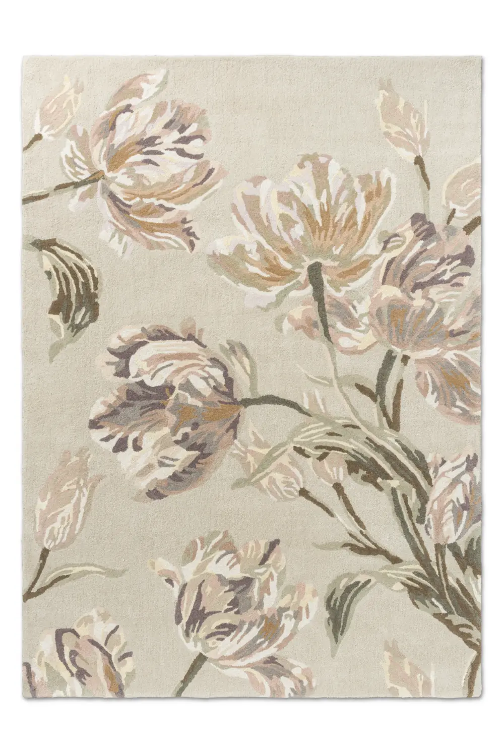 Gosford Laura Ashley Natural/Sage Green 081307 Rug - Image 8