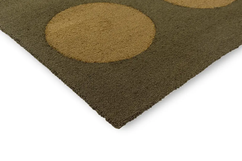 Habitat Festival Dots Olive Green outdoor 495817 Rug - Image 5