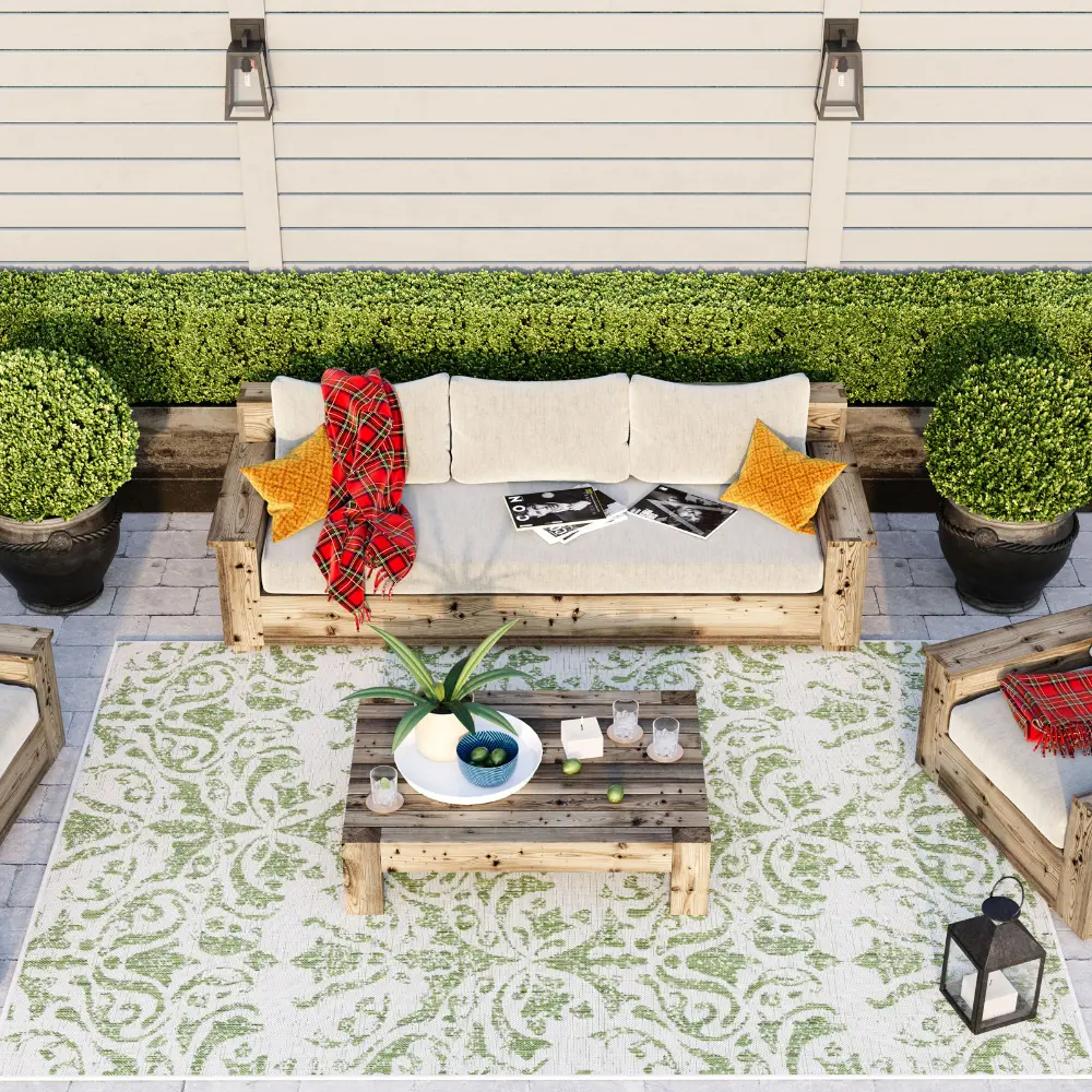 Habitat  Lanark Olive Indoor / Outdoor - Image 2