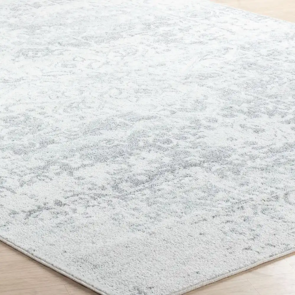 Juliette Vintage Oriental Boho Grey/White Rug - Image 6